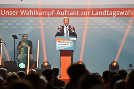 Wahlkampfauftakt der CDU NRW in Düsseldorf