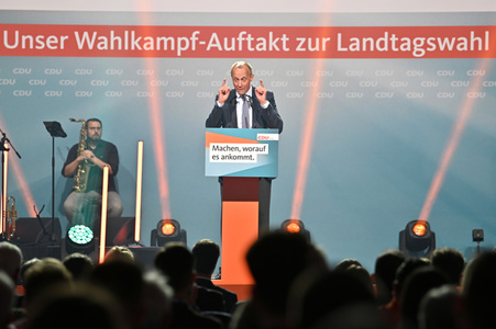 Wahlkampfauftakt der CDU NRW in Düsseldorf