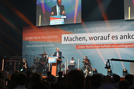 Wahlkampfauftakt der CDU NRW in Düsseldorf