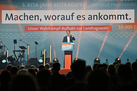 Wahlkampfauftakt der CDU NRW in Düsseldorf