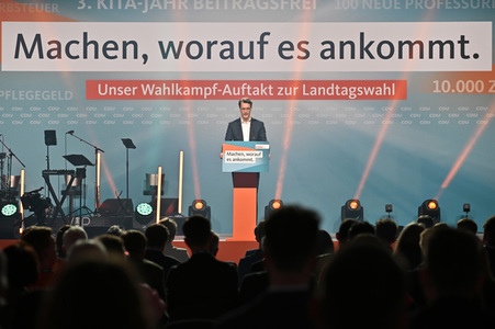 Wahlkampfauftakt der CDU NRW in Düsseldorf