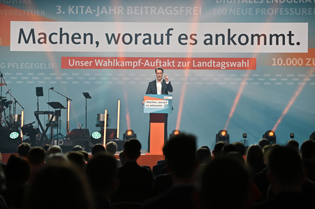 Wahlkampfauftakt der CDU NRW in Düsseldorf