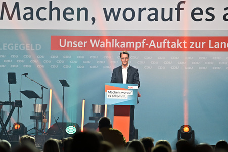 Wahlkampfauftakt der CDU NRW in Düsseldorf