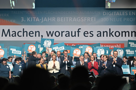 Wahlkampfauftakt der CDU NRW in Düsseldorf