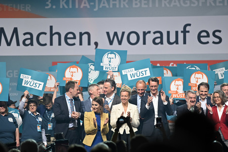 Wahlkampfauftakt der CDU NRW in Düsseldorf