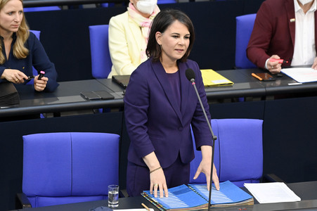 30. Sitzung des Deutschen Bundestages in Berlin