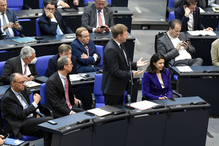 30. Sitzung des Deutschen Bundestages in Berlin