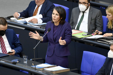 30. Sitzung des Deutschen Bundestages in Berlin