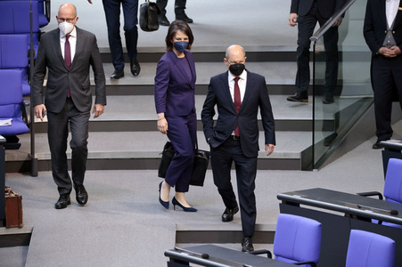 30. Sitzung des Deutschen Bundestages in Berlin