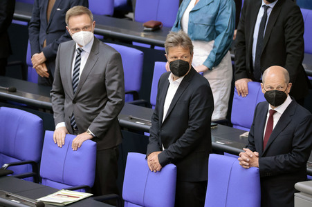 30. Sitzung des Deutschen Bundestages in Berlin