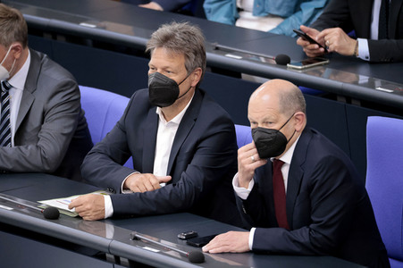 30. Sitzung des Deutschen Bundestages in Berlin