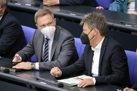 30. Sitzung des Deutschen Bundestages in Berlin
