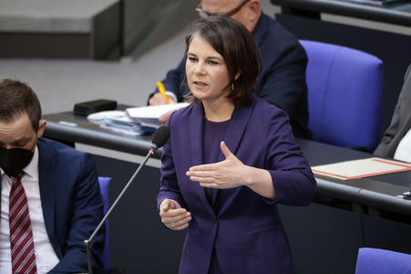 30. Sitzung des Deutschen Bundestages in Berlin