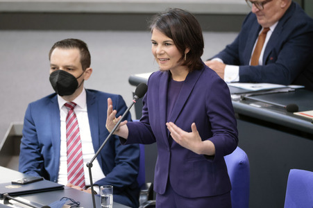 30. Sitzung des Deutschen Bundestages in Berlin
