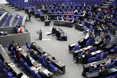 30. Sitzung des Deutschen Bundestages in Berlin