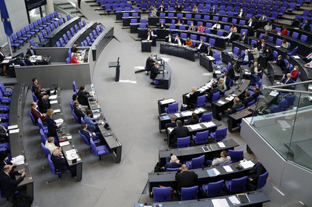 30. Sitzung des Deutschen Bundestages in Berlin