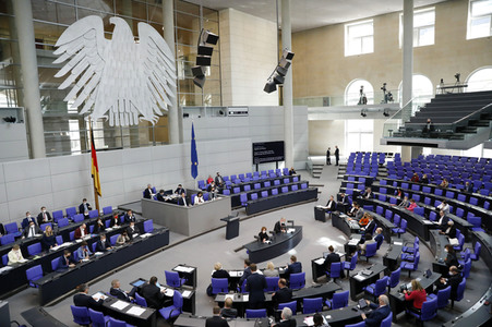 30. Sitzung des Deutschen Bundestages in Berlin