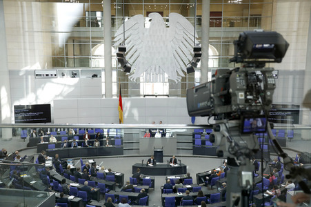 30. Sitzung des Deutschen Bundestages in Berlin