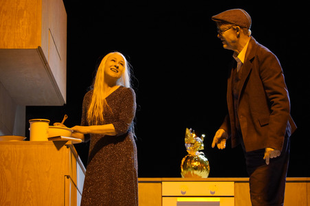 Theaterprobe 'Birthday Candles' in Berlin