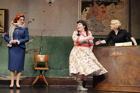 Theaterprobe 'Dat Frollein Wunner' in Hamburg