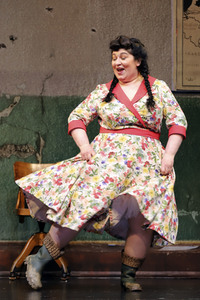 Theaterprobe 'Dat Frollein Wunner' in Hamburg