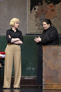 Theaterprobe 'Dat Frollein Wunner' in Hamburg