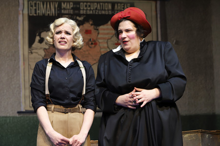 Theaterprobe 'Dat Frollein Wunner' in Hamburg