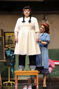 Theaterprobe 'Dat Frollein Wunner' in Hamburg