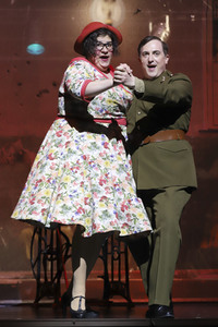 Theaterprobe 'Dat Frollein Wunner' in Hamburg