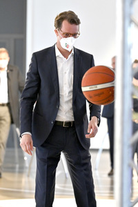 Pressekonferenz zur FIBA Eurobasket 2022 in Köln