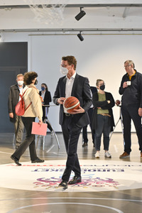 Pressekonferenz zur FIBA Eurobasket 2022 in Köln