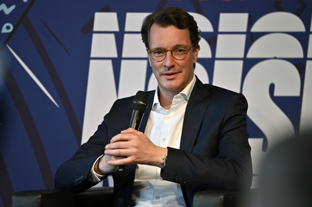 Pressekonferenz zur FIBA Eurobasket 2022 in Köln