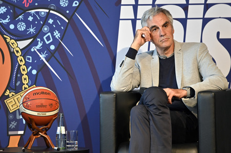 Pressekonferenz zur FIBA Eurobasket 2022 in Köln