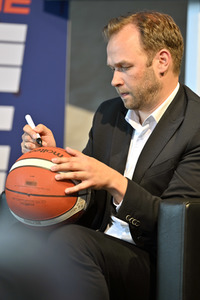 Pressekonferenz zur FIBA Eurobasket 2022 in Köln
