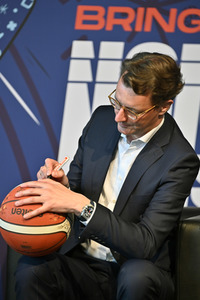 Pressekonferenz zur FIBA Eurobasket 2022 in Köln