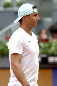 Training von Rafael Nadal beim Mutua Madrid Open in Madrid