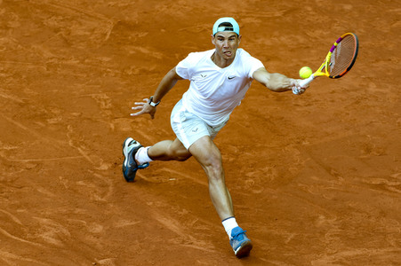 Training von Rafael Nadal beim Mutua Madrid Open in Madrid