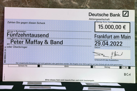 Frankfurter Musikpreis für Peter Maffay in Frankfurt