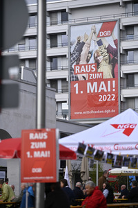Kundegebung des DGB zum 1. Mai in Nürnberg