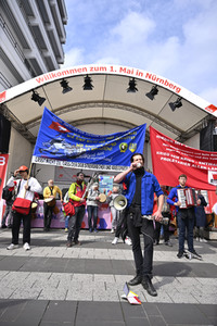 Kundegebung des DGB zum 1. Mai in Nürnberg