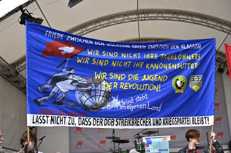 Kundegebung des DGB zum 1. Mai in Nürnberg