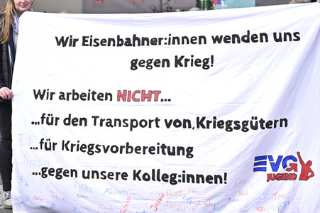Kundegebung des DGB zum 1. Mai in Nürnberg