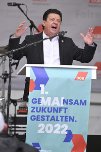Kundegebung des DGB zum 1. Mai in Nürnberg