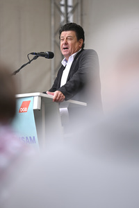 Kundegebung des DGB zum 1. Mai in Nürnberg