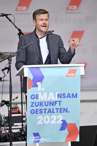 Kundegebung des DGB zum 1. Mai in Nürnberg