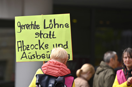 Kundegebung des DGB zum 1. Mai in Nürnberg