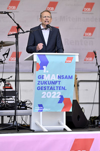 Kundegebung des DGB zum 1. Mai in Nürnberg
