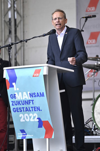 Kundegebung des DGB zum 1. Mai in Nürnberg