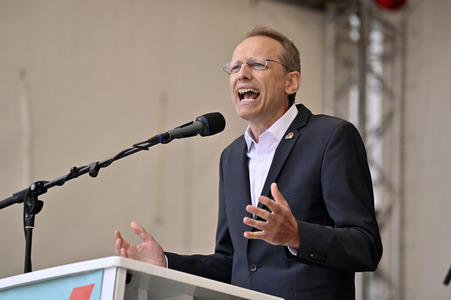 Kundegebung des DGB zum 1. Mai in Nürnberg