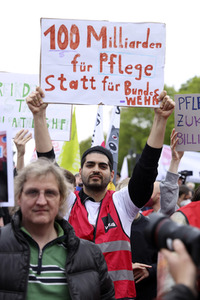 Demonstration des DGB zum 1. Mai in Berlin